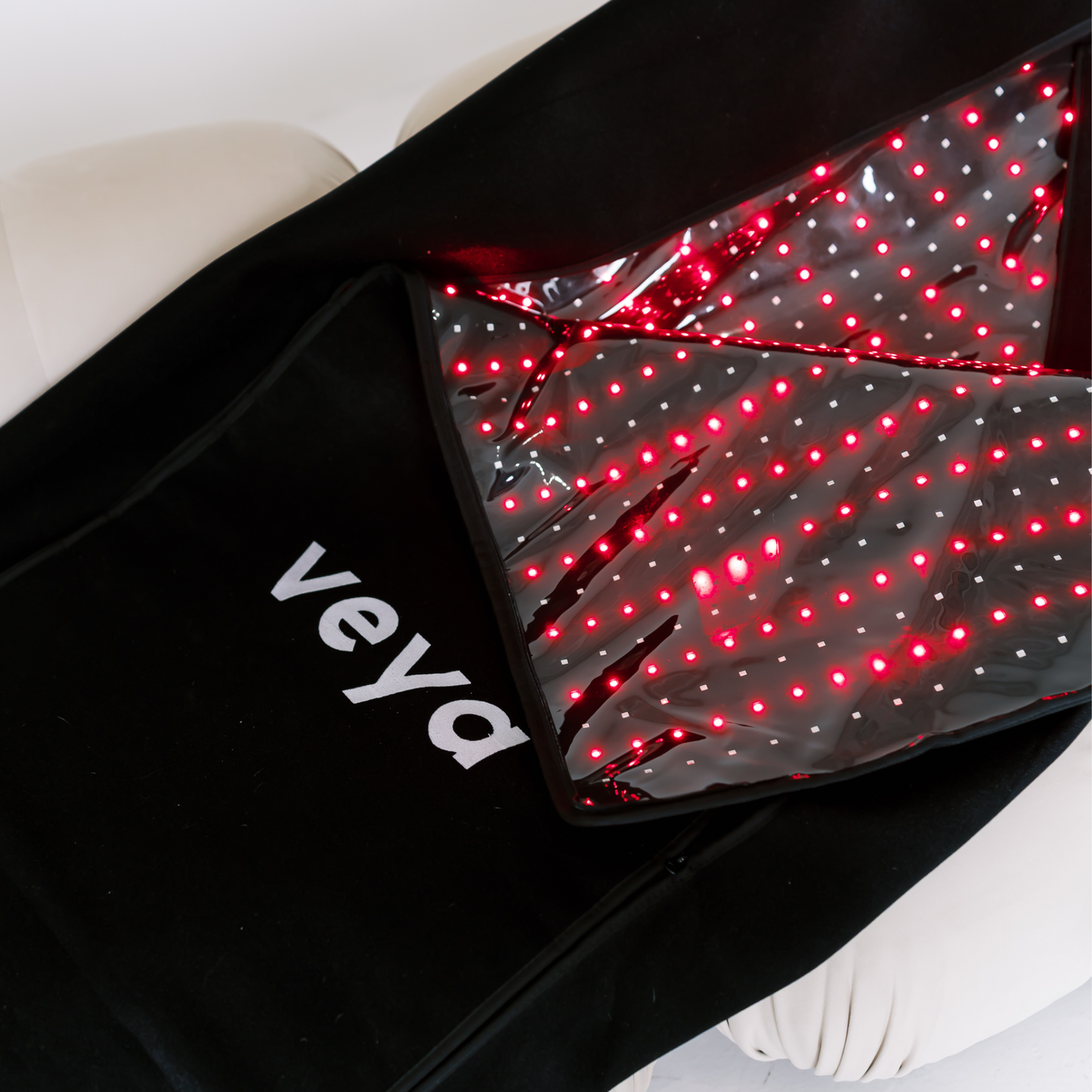 VEYA Red Light & Infrared Therapy Sleeping Bag | Full Body LED Wellness Mat for Pain Relief & Recovery | Portable Home Use